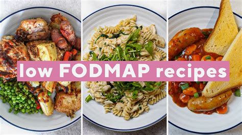 3 Easy Low Fodmap Recipes 🍴 Whats For Dinner Becky Excell Youtube