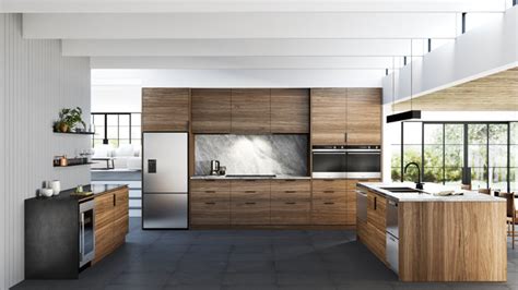 Fisher Paykel Timber Open Plan Kitchen Kitchen Buckinghamshire