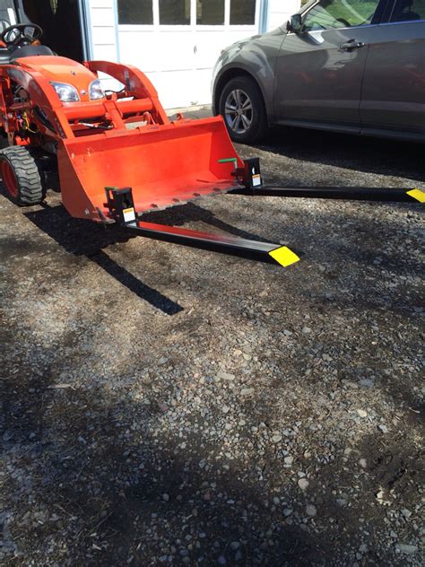 Titan clamp on pallet forks | OrangeTractorTalks - Everything Kubota