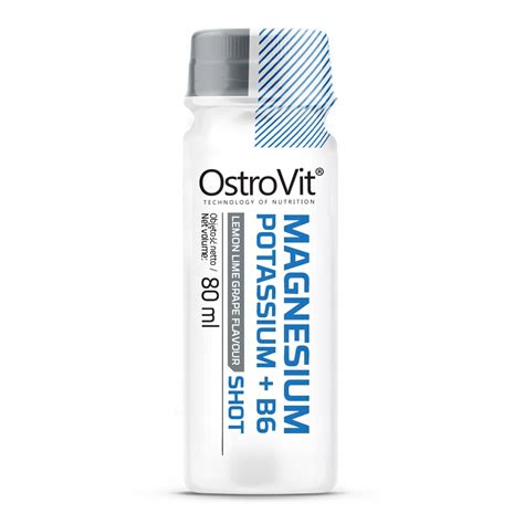 Ostrovit Magnez Potas Witamina B Shot Ml Cytrynian Magnezu Skurcze