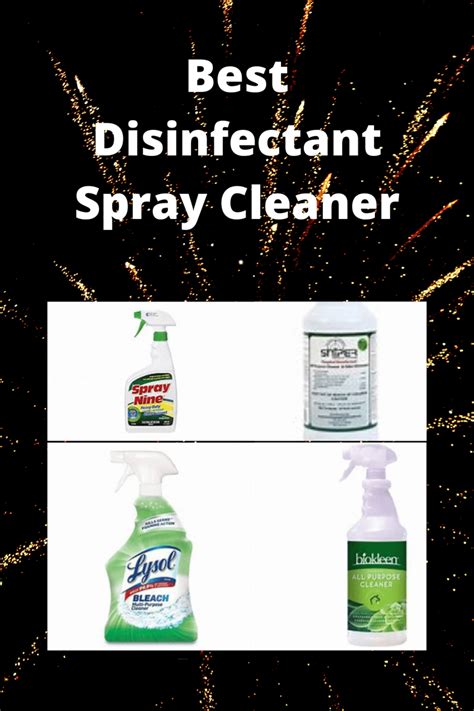 Best Disinfectant Spray Cleaner - Top Best Kitchen