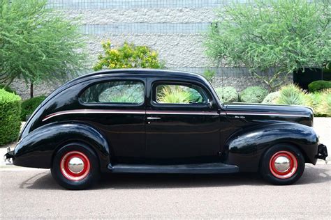 1940 FORD DELUXE CUSTOM 2 DOOR SEDAN Side Profile 177487