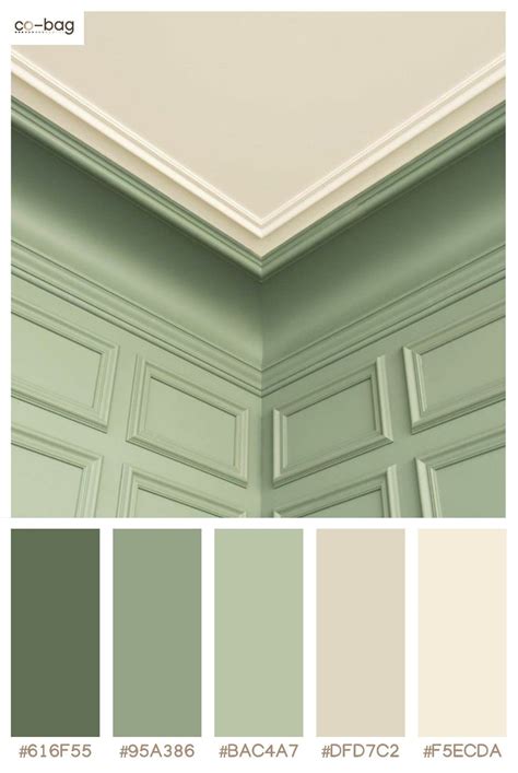 Matcha green color palettes | Cat rumah eksterior, Warna cat untuk ...