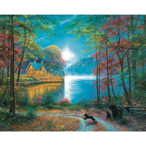 5d Diamond Painting House By The Sea Kit Bonanza Marketplace