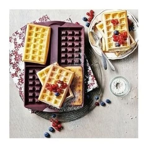 Molde De Silicona Para Waffles Wafles Gofres Chocolate Pan Cuotas Sin