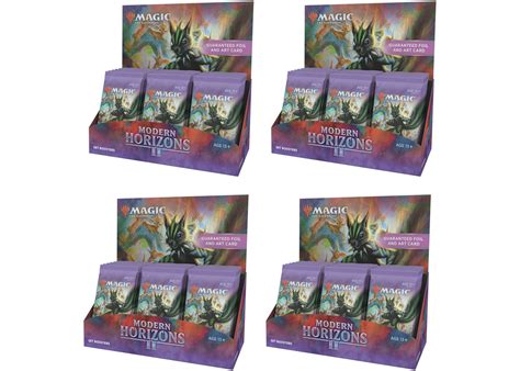 Magic The Gathering Tcg Modern Horizons 2 Set Booster Box 4x Lot