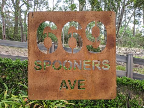 Rustic Metal Driveway Sign House Number And Address Sign Etsy Australia