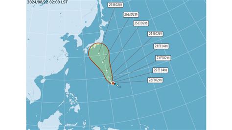 珊珊颱風今凌晨生成！恐增強為中颱 「大迴轉北上」路徑曝 天氣 太報 Taisounds