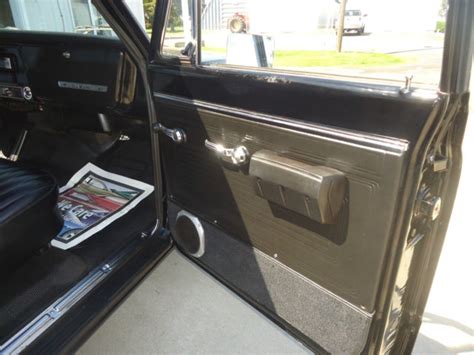 1968 Chevy C10 Custom Pickup Black For Sale In Belleville Kansas