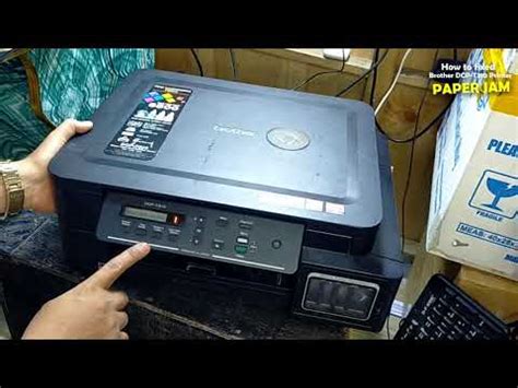 How To Fixed Paper Jam On Your Brother DCP T310 Printer Tagalog