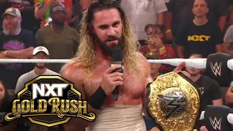 Rollins Addresses The Nxt Universe After Retaining His Title Nxt Gold