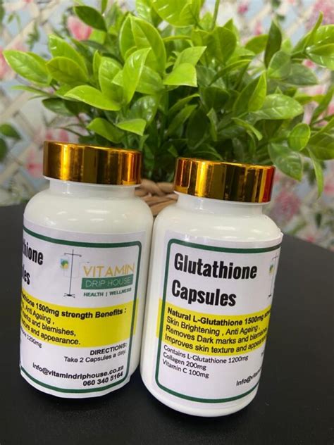 Glutathione Boost Capsules Vitamin Drip House