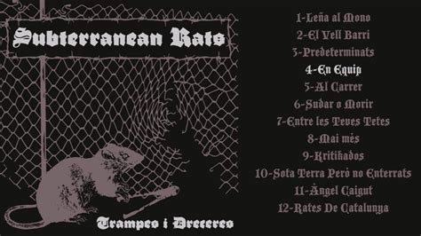 Subterranean rats Trampes i Dreceres Àlbum complet 2017 YouTube