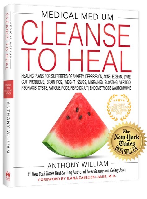 Cleanse To Heal Book by Anthony William, Medical Medium