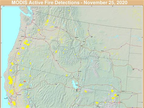 USFS Fire Detection Maps | Drought.gov