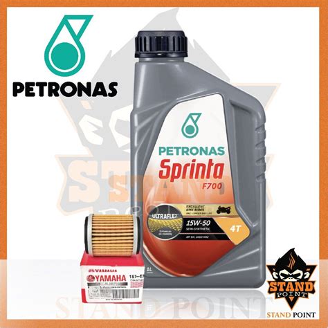 Moto My Petronas Sprinta F700 Semi Synthetic Motor ENGINE Oil 15W 50