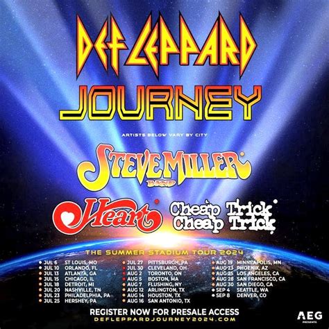 Unlock Exclusive Access Def Leppard Tour 2025 Presale Code Revealed