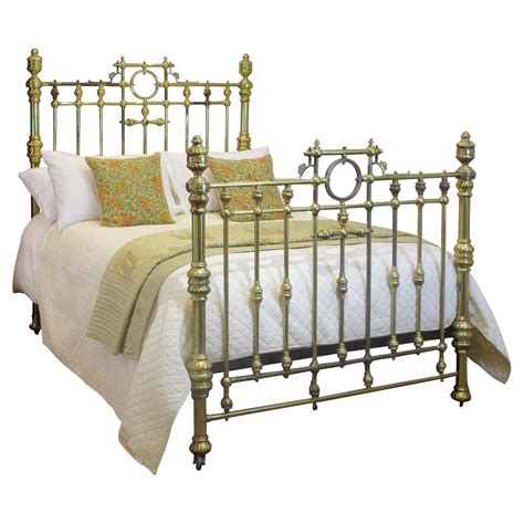 All Brass Antique Bed Md112 For Sale At 1stdibs Antique Brass Bed Value Vintage Brass Bed