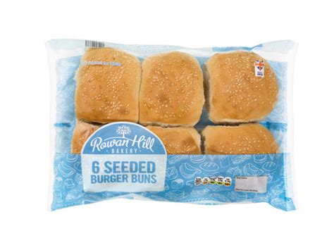 Rowan Hill Bakery 6 Seeded Burger Buns Lidl — Great Britain