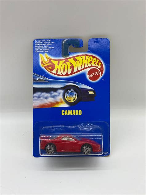 Hot Wheels Camaro New In Package New Old Stock Hot Wheels Red Camaro Vintage Sealed