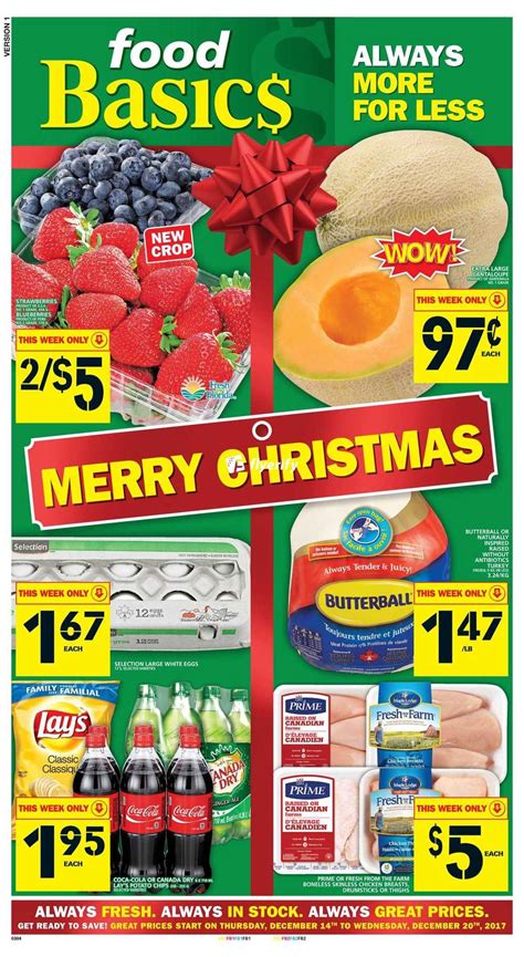 Food Basics Flyer December 14 To 20 Canada