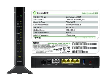 C424g Modem User Guide Centurylink