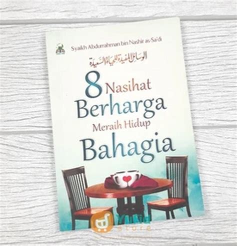 Jual Buku Saku 8 Nasihat Berharga Meraih Hidup Bahagia Di Lapak Yufid