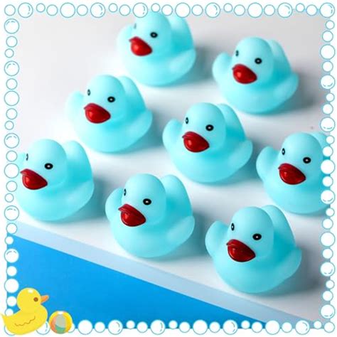 Chitidr Glow In The Dark Rubber Ducks Luminous Mini Rubber Duck