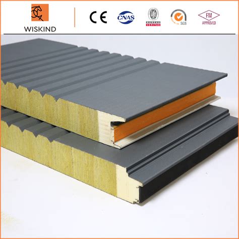 Economic Insulation EPS PIR PUR Rock Wool PU Polyurethane Insulated