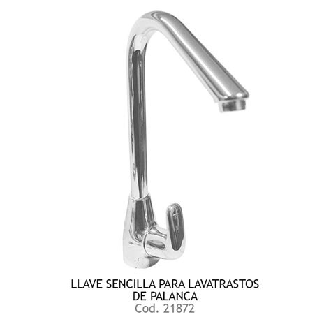 Llave Aluvia Para Lavatrastos