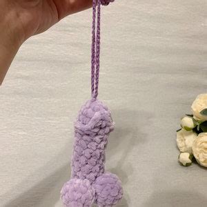 2 Easy Crochet Pattern Pdf Shift Knob Beanie Penis Rearview Mirror