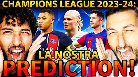 La NOSTRA PREDICTION Sui MARCATORI E ASSISTMAN Della CHAMPIONS