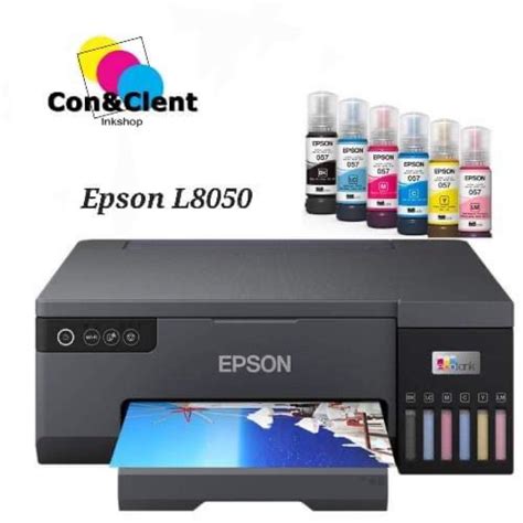 BRANDNEW L8050 WIFI PRINTER 6 Colors W Original Ink 057 PIGMENT INK