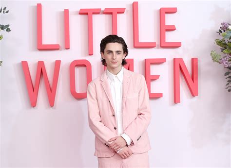 Timothée Chalamet Just Wore Another Pink Suit Ps Uk Fashion