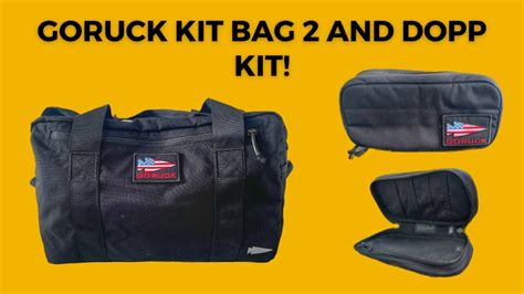 Goruck Kit Bag 20 And Modular Dopp Kit Review Epic Travel Combo