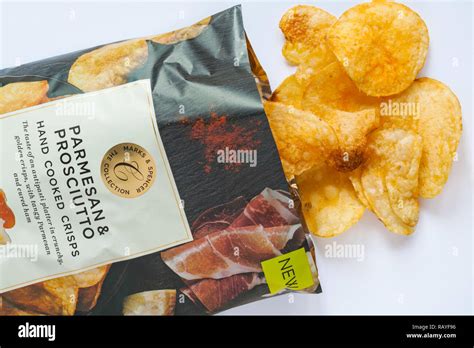 Marks And Spencer Parmesan And Prosciutto Hand Cooked Crisps The Taste Of