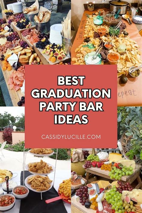 Best Food Bar Ideas For A Graduation Party Genius Food Bar Spreads In