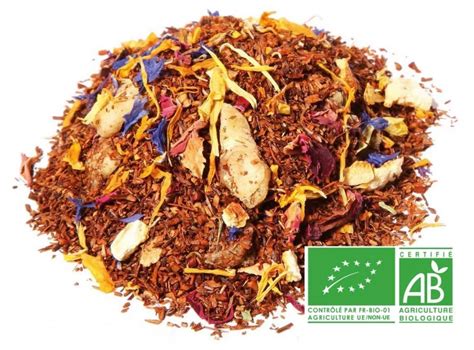 Rooibos Bio Exotique Vanille Bonne Humeur Naturellement Sans Th Ine