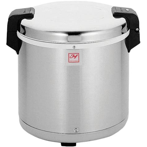 Thunder Group Sej22000 50 Cup Rice Warmer With Mirror Finish 120v