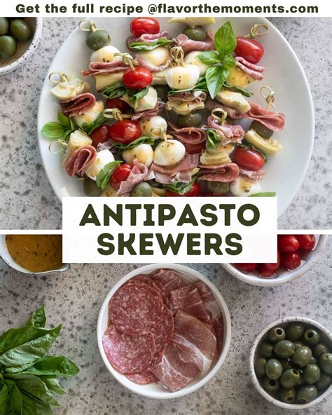 Antipasto Skewers - Ready in 15 Minutes!