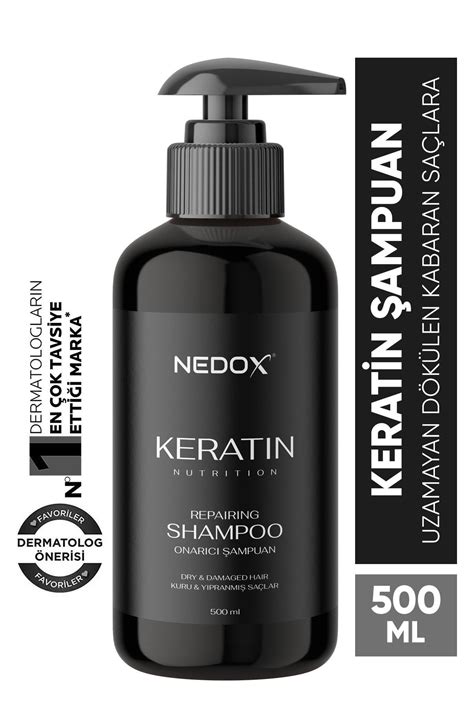 NEDOX Yıpranmış Saçlar Için Keratinli Saç Bakım Şampuanı 500 ml Fiyatı