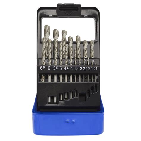 19pc HSS Fully Ground Drill Bit Set | AK47191 | Sealey