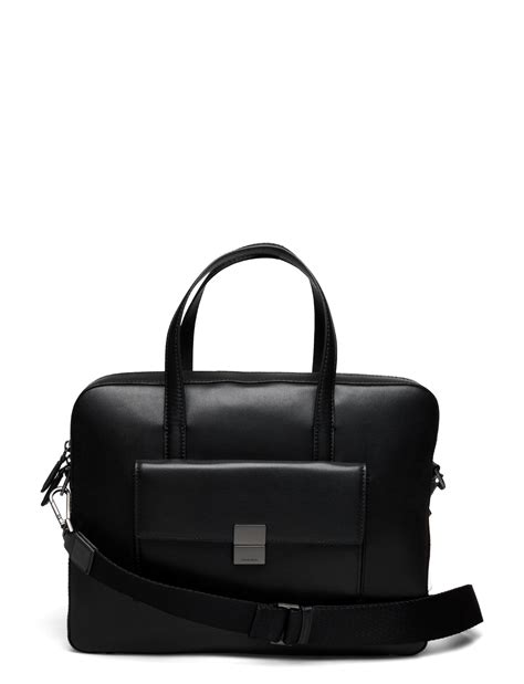 Calvin Klein Iconic Plaque Laptop Bag - Laptop Bags - Boozt.com
