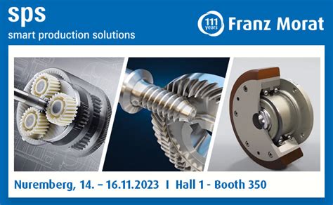 Framo Morat At Sps 2023 Innovative Drive Solutions For The Automation