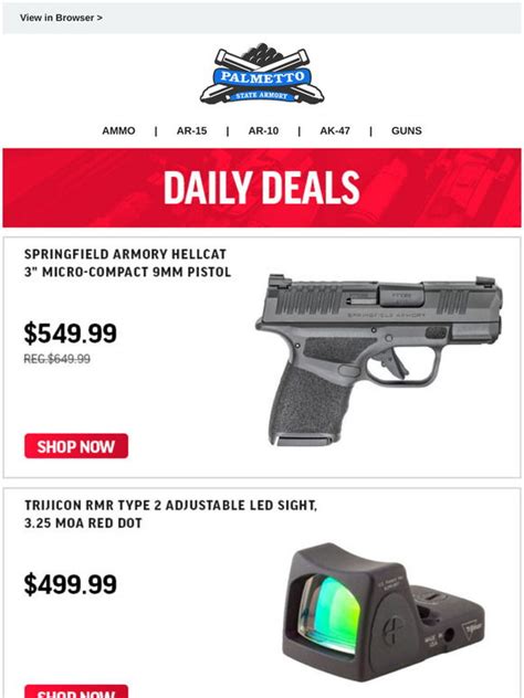 Palmetto State Armory Springfield Hellcat 9mm Pistol 54999