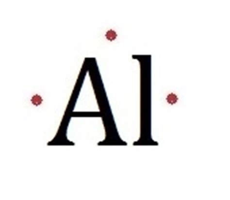 Lewis Dot Diagram For Aluminium