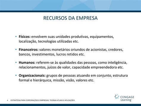 PPT Visão baseada em recursos RBV e competências essenciais