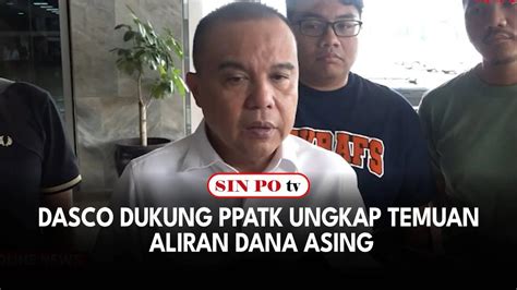 Dasco Dukung Ppatk Ungkap Temuan Aliran Dana Asing