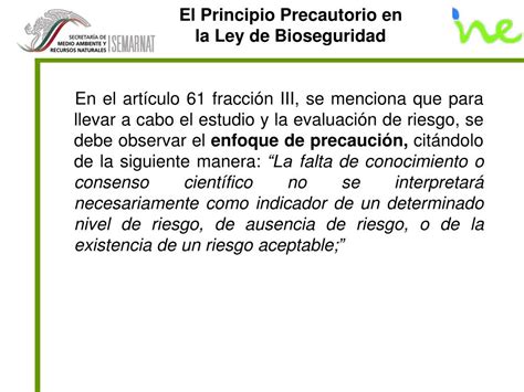 PPT EL PRINCIPIO PRECAUTORIO EN LA LEGISLACIÓN NACIONAL PowerPoint