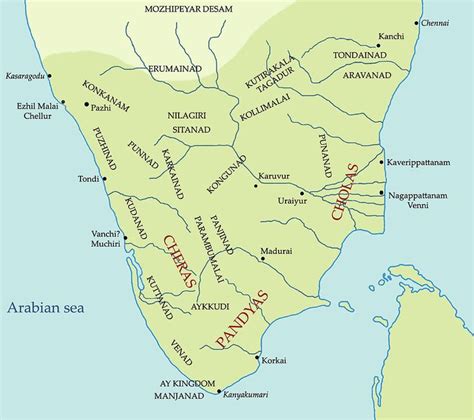 South India In Sangam Period Sangam Period Wikipedia Indian